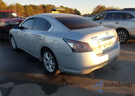 2014 Nissan Maxima 3.5 S z USA, uszkodzony, nr VIN 1N4AA5AP3EC444575